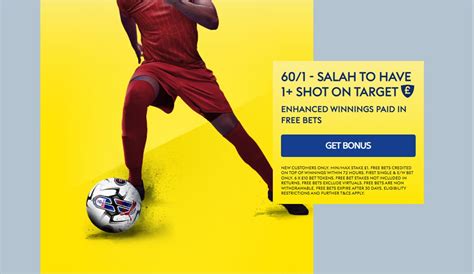Sky Bet New Customer Offer: Salah to Have 1+ Shot on Target .